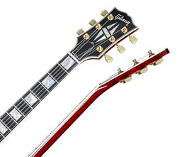 GIBSON CUSTOM CS-356 FADED CHERRY полуакустическая электрогитара с кейсом, цвет вишневый, фурнитура Gold - фото 91825