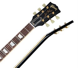 GIBSON CUSTOM LES PAUL STANDARD LIGHTLY FIGURED TOP AMBER SUNSET электрогитара с кейсом, цвет санберст, фурнитура Gold - фото 91847