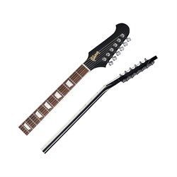 GIBSON FIREBIRD 2018 EBONY электрогитара с кейсом, цвет черный, фурнитура хром - фото 91894