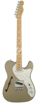 FENDER American Elite Telecaster® Thinline Maple Fingerboard Champagne электрогитара American Elite Telecaster Thinline, цвет - фото 91939