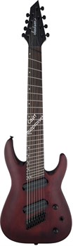 JACKSON X Series Dinky Arch Top DKAF8 MS, Dark Rosewood, Stained Mahogany электрогитара 8 стр., мультимензурная, цвет багро - фото 92011