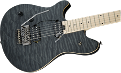 EVH Wolfgang® WG Standard LH, Maple Fingerboard, Transparent Black электрогитара левосторонняя, цвет черный, полупрозрачный - фото 92030