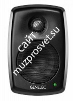 Genelec 4010AM активная 2-полосная АС, НЧ 3" 25Вт, ВЧ 0.75" 25Вт. Вход: Euroblock 10кОм, балансный. Настенное крепление в комплекте. Макс. SPL 96 дБ, 67Гц-25кГц (±6 дБ). Кроссовер 3кГц. Габариты (ВхШхГ): 181х121х115мм. Вес 1.5кг. Черная - фото 9207