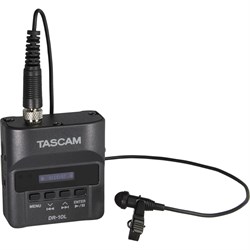 TASCAM DR-10L портативный рекордер с петличным микрофоном - фото 92181