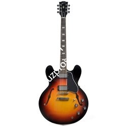 GIBSON 2018 MEMPHIS ES-335 TRADITIONAL ANTIQUE SUNSET BURSTгитара полуакустическая с кейсом, цвет санберст - фото 92193