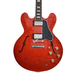GIBSON 2018 MEMPHIS ES-335 FIGURED ANTIQUE SIXTIES CHERRY гитара полуакустическая с кейсом, цвет вишневый - фото 92202