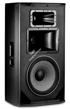 JBL SRX835P активная трёхполосная АС, 15"+8"(рупор)+ 1.5"(мембрана 3"), усилители Crown DriveCore D-класса, пиковая мощность 2000Вт. DSP: LCD дисплей, 2 мик./лин. входа (разъёмы Combo XLR/jack) с линк-выходами (XLR), общий выход Mix (XLR), пресеты V5 (сов - фото 9227