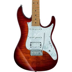IBANEZ AZ224F-BTB PREMIUM, электрогитара, волнистый клен/липа, цвет топаз - фото 92496