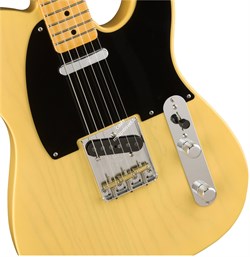 FENDER 2018 VINTAGE CUSTOM 1950 DOUBLE ESQUIRE® - NOCASTER BLONDE Электрогитара с кейсом, цвет кремовый - фото 93034