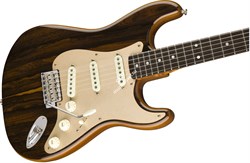 FENDER 2018 ARTISAN ZIRICOTE STRATOCASTER® Электрогитара с кейсом, цвет натуральный цирикот - фото 93098