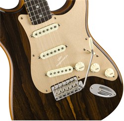 FENDER 2018 ARTISAN ZIRICOTE STRATOCASTER® Электрогитара с кейсом, цвет натуральный цирикот - фото 93099