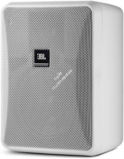 JBL Control 25-1-WH 2-полосная инсталл. всепогодная АС, 5.25"+0.75", 8? 100/200/400Вт, 70/100В до 30Вт, 60-20000Гц, 100°x100°, в комплекте настенный кронштейн InvisiBall, 243x188x145мм, 3.4кг, белый - фото 9311