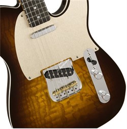FENDER 2018 ARTISAN TAMO ASH TELECASTER® Электрогитара с кейсом, цвет натуральный волнистый ясень - фото 93124