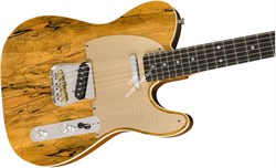 FENDER 2018 ARTISAN SPALTED MAPLE TELECASTER® Электрогитара с кейсом, цвет натуральный фигурный клен - фото 93128