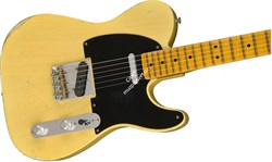 FENDER 2018 '51 NOCASTER® - RELIC® - FADED NOCASTER BLONDE Электрогитара с кейсом, цвет кремовый - фото 93253