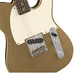 FENDER 2018 JOURNEYMAN RELIC® 1959 CUSTOM ESQUIRE® - AGED SHORELINE GOLD Электрогитара с кейсом, цвет золотистый - фото 93294