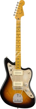 FENDER 2018 JOURNEYMAN RELIC® 50'S JAZZMASTER® - FADED 3-COLOR SUNBURST Электрогитара с кейсом, 3-х цветный санберст - фото 93307