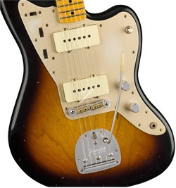 FENDER 2018 JOURNEYMAN RELIC® 50'S JAZZMASTER® - FADED 3-COLOR SUNBURST Электрогитара с кейсом, 3-х цветный санберст - фото 93309