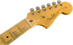 FENDER 2018 JOURNEYMAN RELIC® 50'S JAZZMASTER® - FADED 3-COLOR SUNBURST Электрогитара с кейсом, 3-х цветный санберст - фото 93310