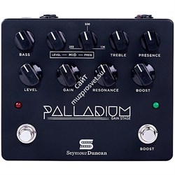 SEYMOUR DUNCAN Palladium Gain Stage Pedal, Black напольная педаль эффекта дисторшн, цвет черный - фото 93376