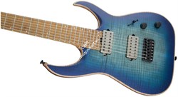 JACKSON MM JUGGERNAUT HT 7 FM LGNA BRST Электрогитара именная Misha Mansoor, цвет синий санберст - фото 93703