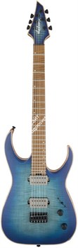 JACKSON MM JUGGERNAUT HT 6 FM LGNA BRST Электрогитара именная Misha Mansoor, цвет синий санберст - фото 93705
