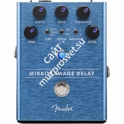 FENDER MIRROR IMAGE DELAY PEDAL педаль эффектов - цифровая задержка (дилей) - фото 93765