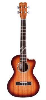 CORDOBA 15TM-CE Tenor cutaway ac-elec Ukulele укулеле электроакустическое, тенор, корпус махогани, верхняя дека махогани - фото 93803