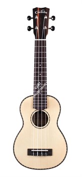 CORDOBA 21S Soprano укулеле сопрано, корпус эбони, верхняя дека массив ели - фото 93813