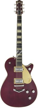 GRETSCH G6228FM PRO PE JET BT DCS электрогитара, топ огненный клен, цвет вишневый матовый - фото 93884