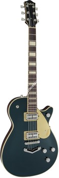 GRETSCH G6228 PRO PE JET BT CDG электрогитара, цвет зеленый металлик - фото 93888