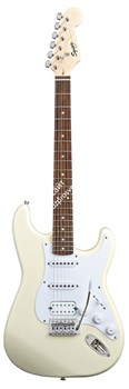 FENDER SQUIER BULLET TREM HSS AWT электрогитара, HSS, цвет белый - фото 94073