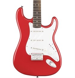 FENDER SQUIER BULLET STRAT HT FRD электрогитара, фикс. бридж, цвет красный - фото 94111