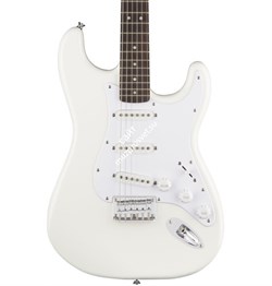 FENDER SQUIER BULLET STRAT HT AWT электрогитара, фикс. бридж, цвет белый - фото 94116