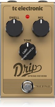 TC ELECTRONIC DRIP SPRING REVERB напольная педаль эффекта пружинной реверберации - фото 94495