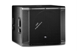 JBL SRX818SP активный сабвуфер 18", усилитель Crown DriveCore D-класса, мощность 2400Вт пиковая, 750 продолжительная. DSP: LCD дисплей, 2 мик/лин. входа (Combo XLR/jack) с линк-выходами (XLR), общий выход Mix (XLR), пресеты V5 (совместимы с Vertec и VTX), - фото 9491