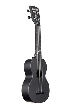 WATERMAN by KALA KA-SWB-BK Укулеле, форма корпуса - сопрано, материал - АБС пластик, цвет - чёрный матовый, чехол в комплекте - фото 95017