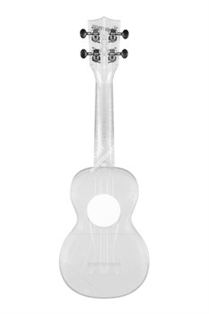 WATERMAN by KALA KA-SWT Укулеле, форма корпуса - сопрано, материал - АБС пластик, цвет - прозрачный белый глянцевый, чехол - фото 95027