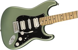 FENDER PLAYER STRAT HSH MN SGM Электрогитара, цвет зеленый - фото 95203