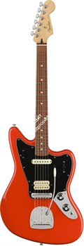 FENDER PLAYER JAGUAR PF SRD Электрогитара, цвет красный - фото 95354