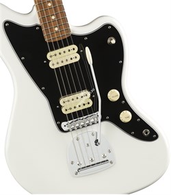 FENDER PLAYER JAZZMASTER PF PWT Электрогитара, цвет белый - фото 95366