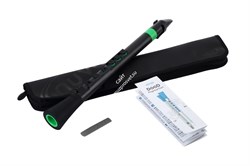 NUVO DooD (Black/Green) блок-флейта DooD, материал - пластик, цвет - чёрный/зелёный, в комплекте - кейс, запасные трости - фото 95466