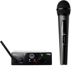 AKG WMS40 Mini Vocal Set BD US25B (537.900) вокальная радиосистема с ручным передатчиком c капсюлем D88 - фото 95499