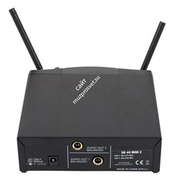 AKG WMS40 Mini2 Instrumental Set BD US45A/C (660.700&662.300) радиосистема с 2-мя поясными передатчиками + гитарные шнуры - фото 95522