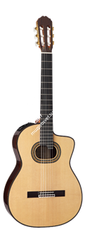 TAKAMINE CLASSIC SERIES TH90 электроакустическая гитара с кейсом, струны нейлон - фото 95691