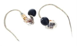 SHURE SE535-CL-EFS наушники внутриканальные (наушники вставные), три драйвера, прозрачные - фото 95770