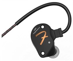 FENDER IEM Ten 3 Flat Black Внутриканальные наушники, 10мм HDD драйвер, 3 HDBA твит, 108дБ, 9Гц-20кГц, черные - фото 95848