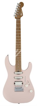 CHARVEL PM DK24 HSS 2PT MPL - SHL PINK Электрогитара, цвет розовый матовый - фото 95891