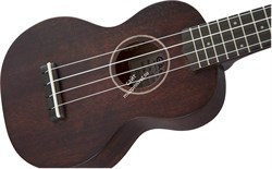 GRETSCH G9100-L SPRNO LN UKE W/GB Укулеле сопрано, длинный гриф, с чехлом, цвет натуральный - фото 95919