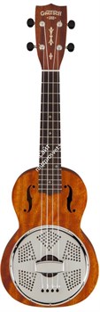 GRETSCH G9112 RESO UKE W/GB Укулеле-резонатор, с чехлом, цвет натуральный - фото 95933